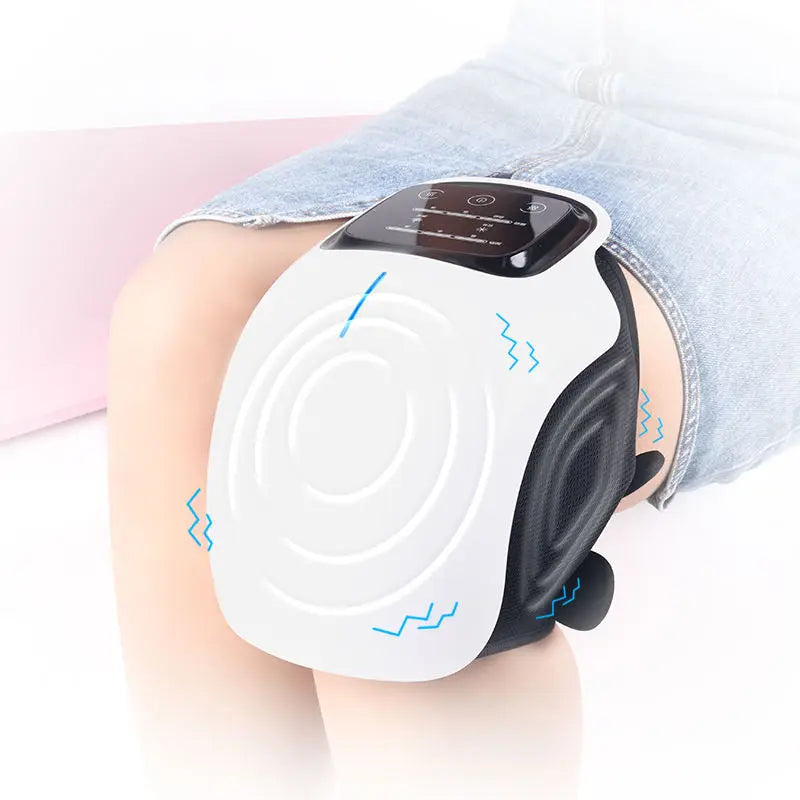 Protable Knee Massager Knee Joint Muscles Relaxtion Equipment Elbow Shoulder Massage Machine Easy to Use for Family and Friends